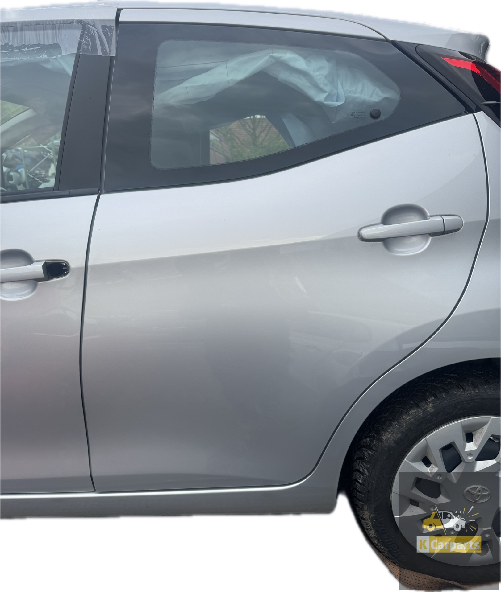 Linksachter portier Toyota Aygo 1E7 origineel deur