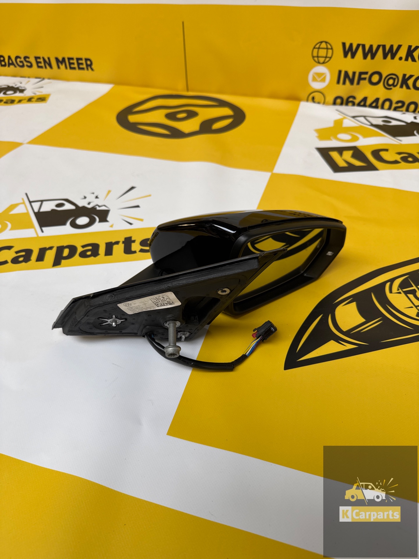Outside mirror Volkswagen Polo 2G Foldable Zinspiegel