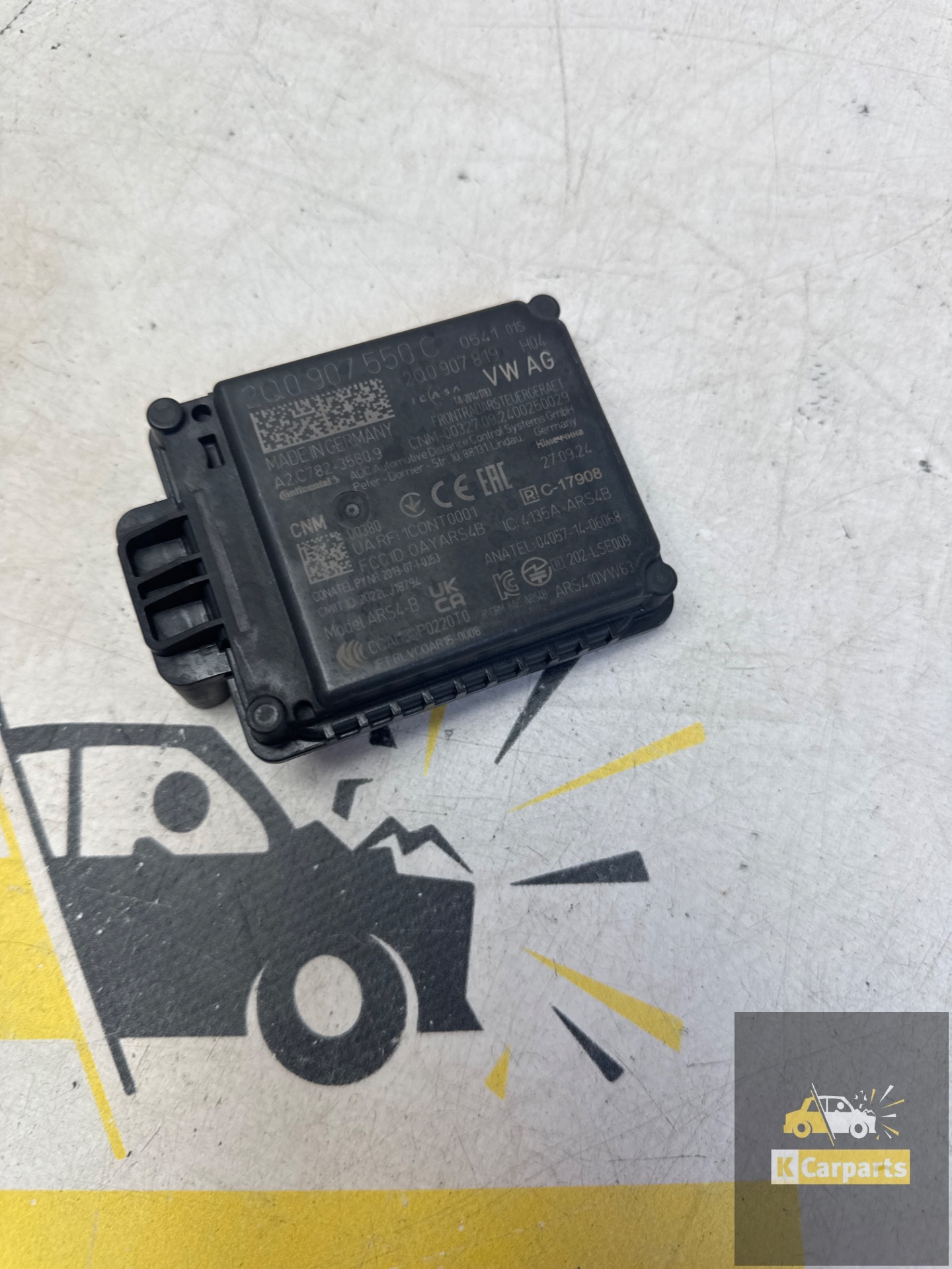VW T roc Skoda Audi 2G ACC Radarsensor 2Q0907550C