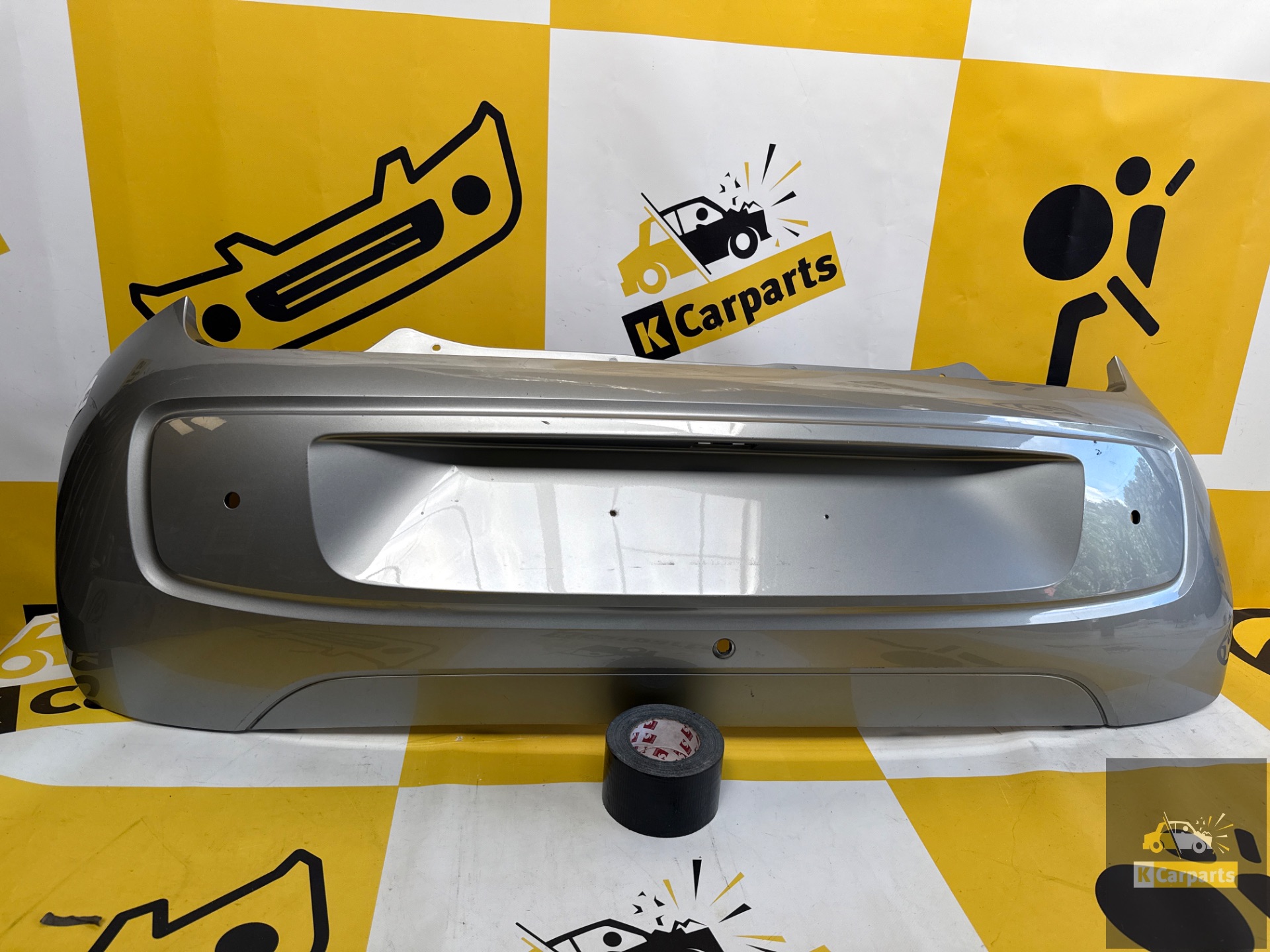 Volkswagen Up Up! achterbumper 3xPDC 2011- 2017 1S6807421