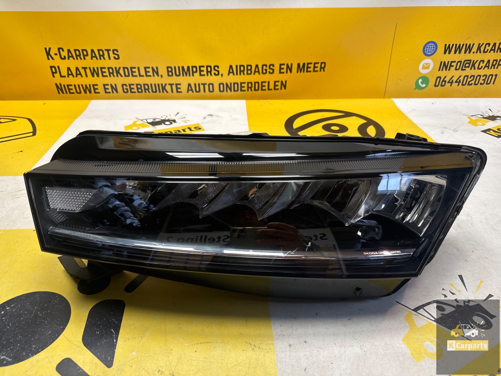 Skoda Octavia CRYSTAL LED Koplamp Links 5E4941015