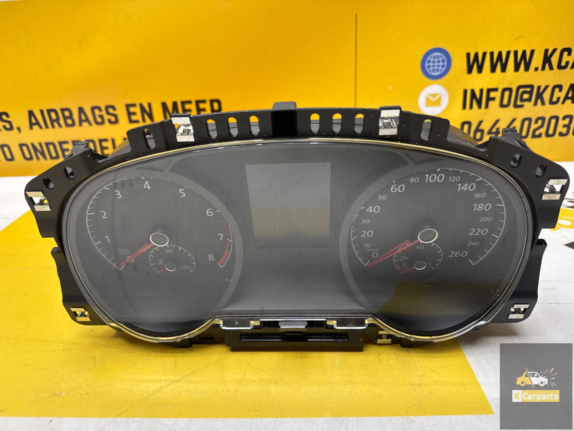 Volkswagen Golf 7 VII kilometerteller origineel KM stand 170-188