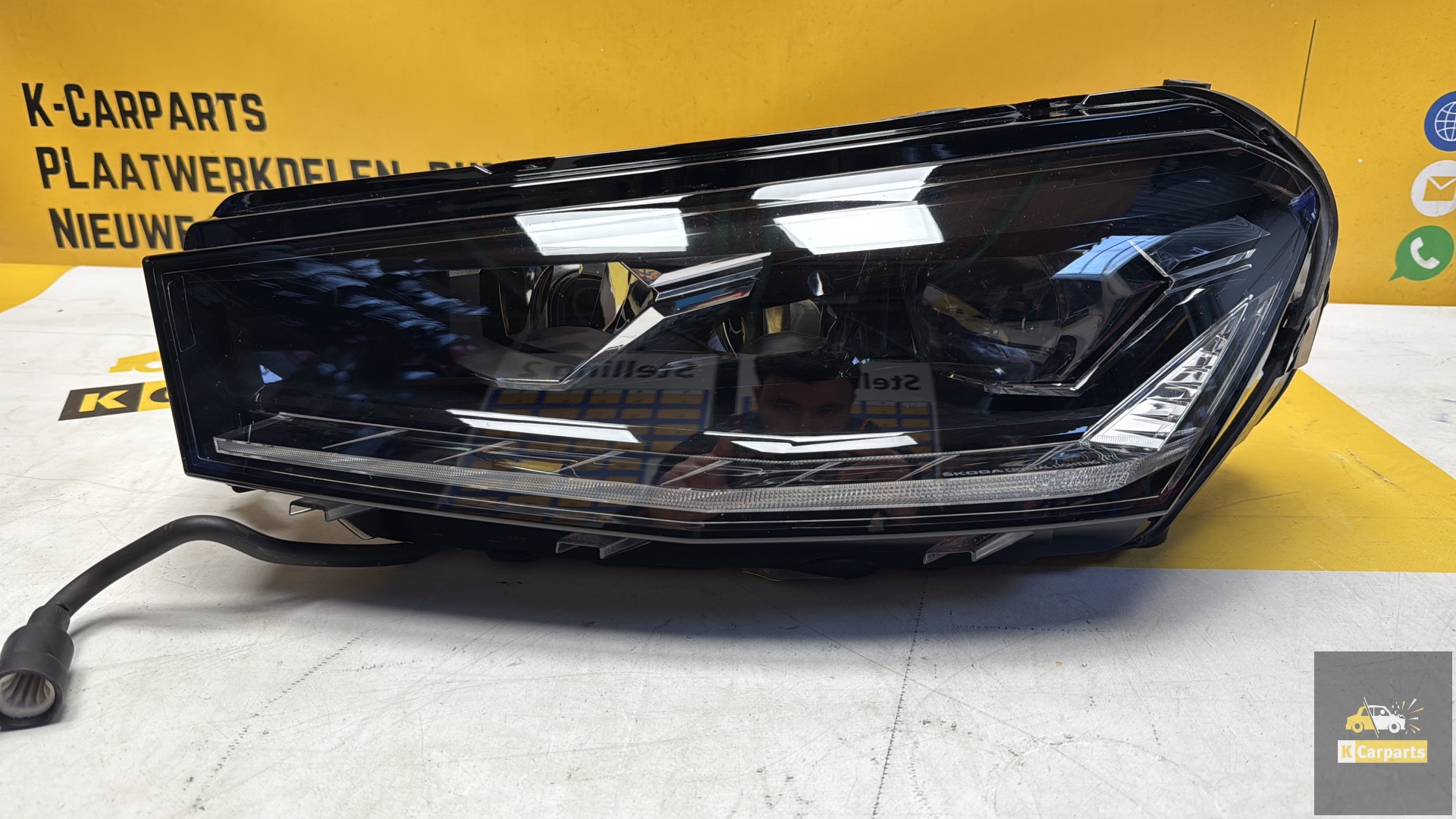 Skoda Fabia 6 Scheinwerfer links Original 6VB941015B