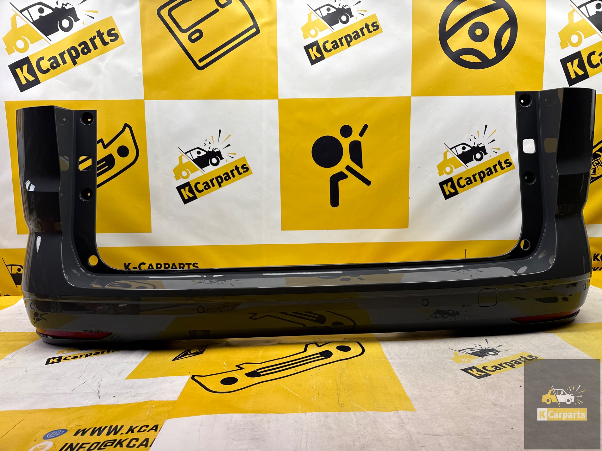 Vw Transporter T7 Rear Bumper Original 7T0807421 6XPDC COMPLETE