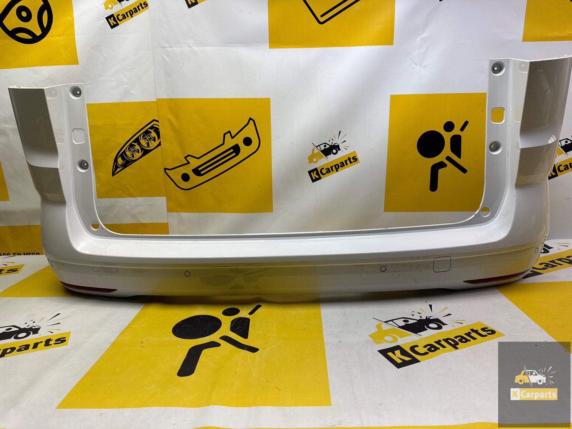 Vw Transporter T7 Rear Bumper Original 7T0807421 6XPDC COMPLETE
