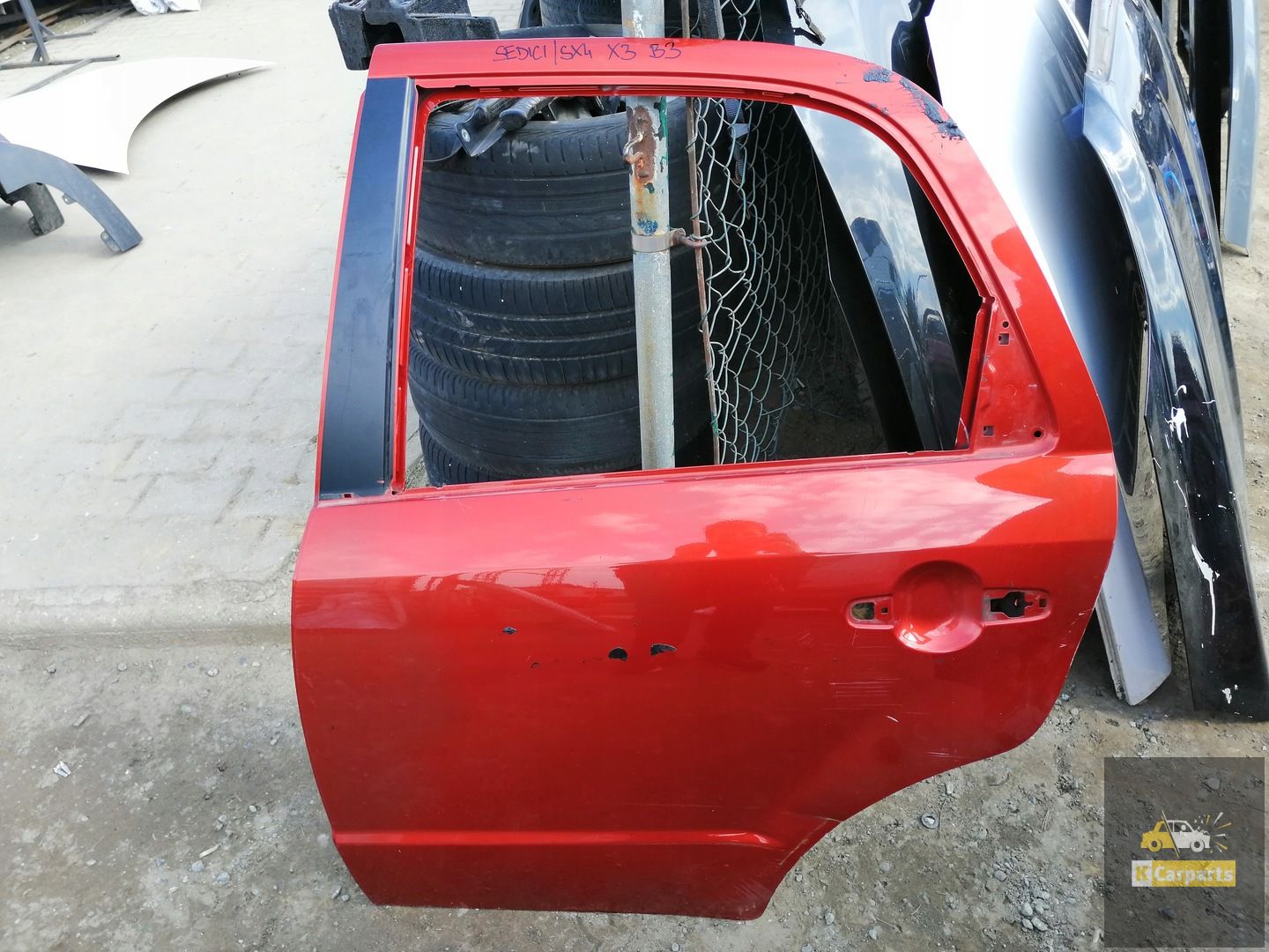 Sx4 Sedici linker achterdeur