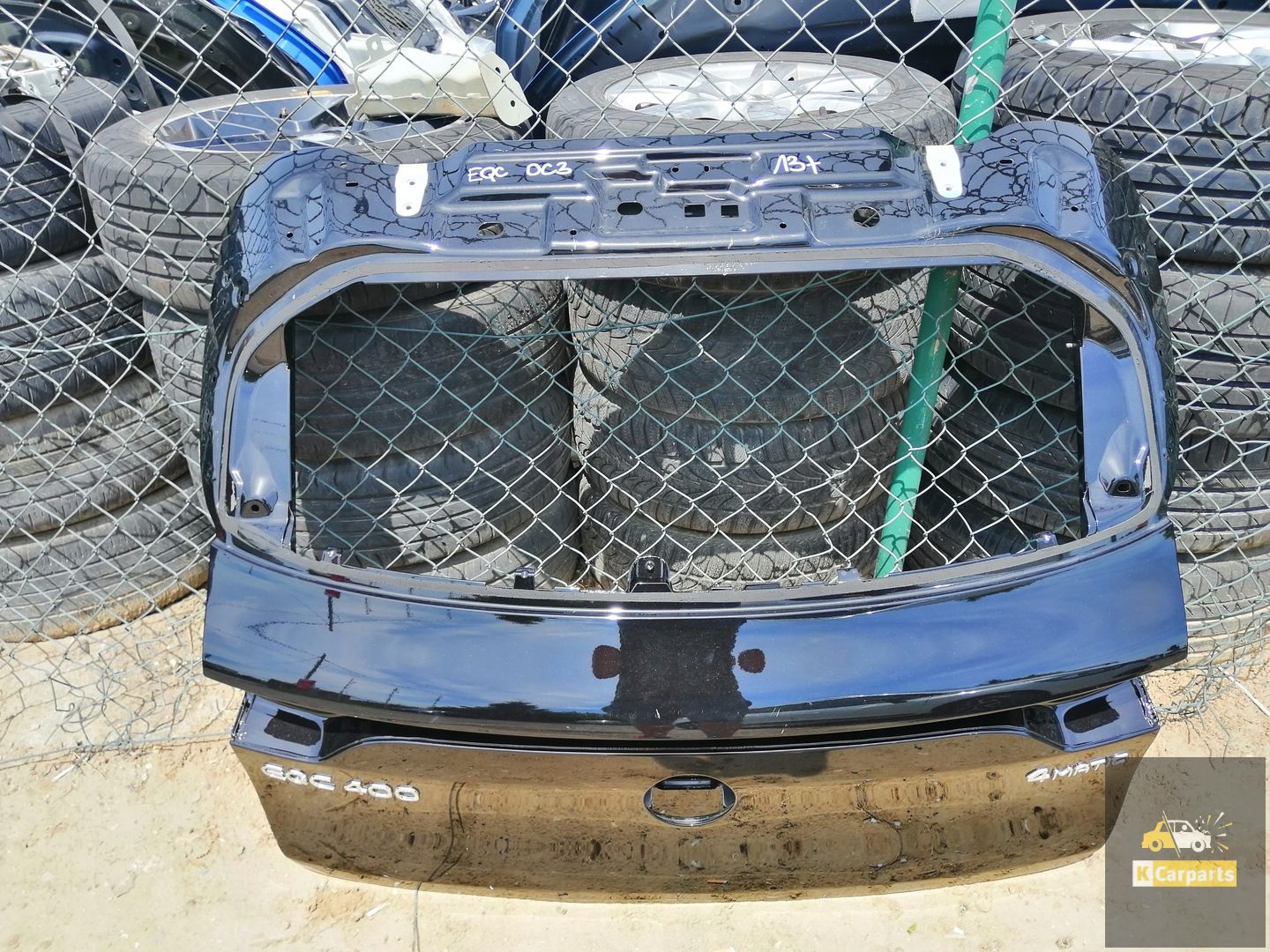 Mercedes EQC achterklep