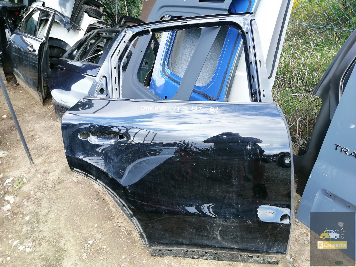 Porsche Cayenne 9Y rechter achterdeur