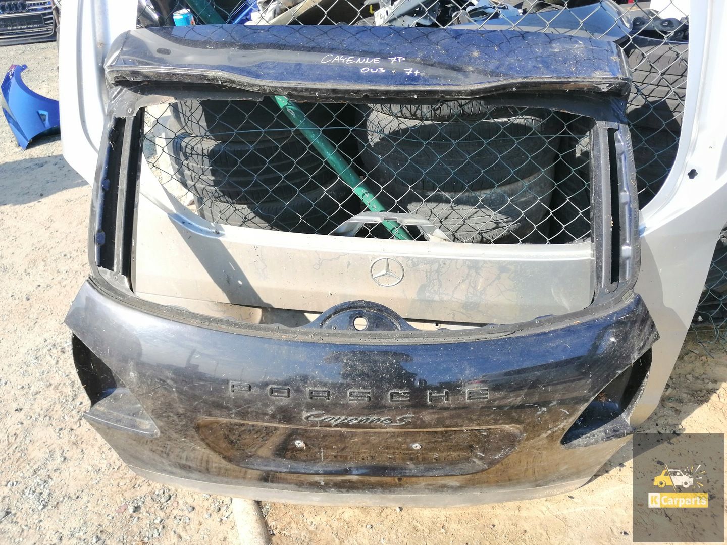 Achterklep Porsche Cayenne 7P
