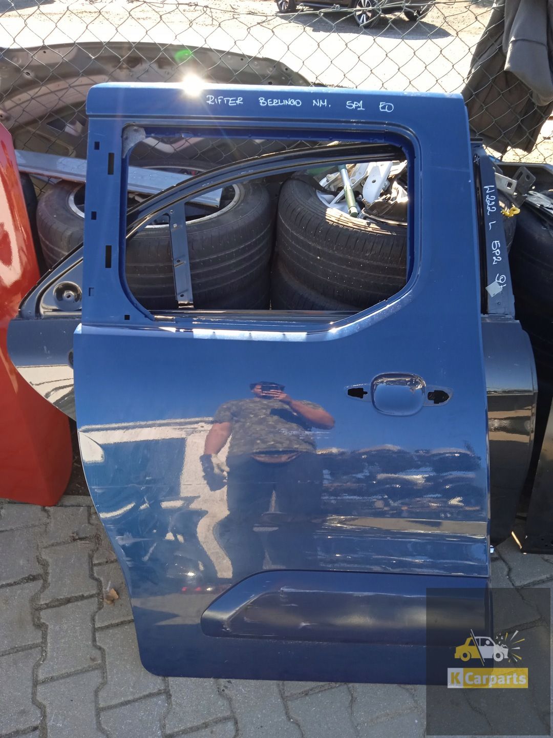 Rifter berlingo Combo rechter zijdeur