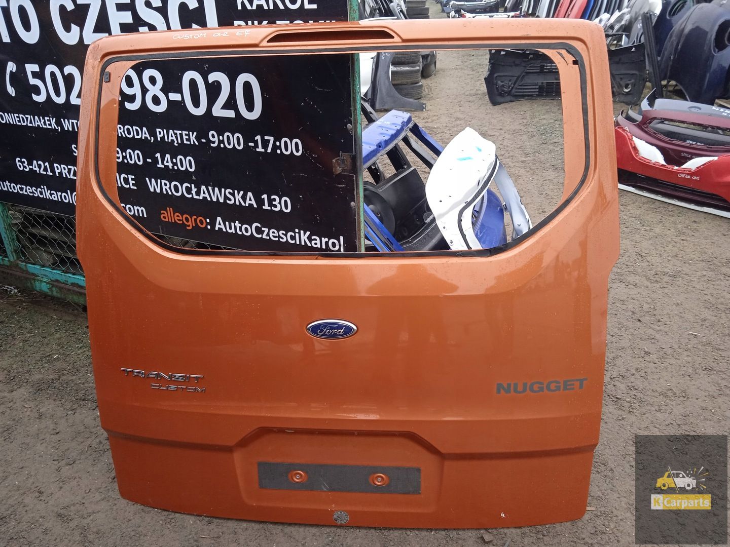 Ford Transit aangepaste achterklep