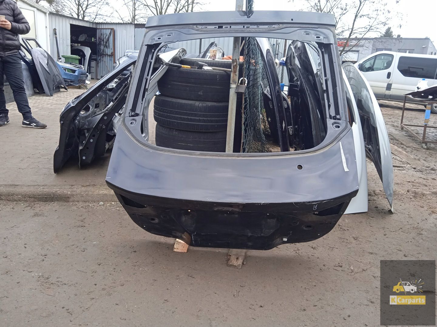 Ford Mondeo Mk5 Hb aluminium achterklep