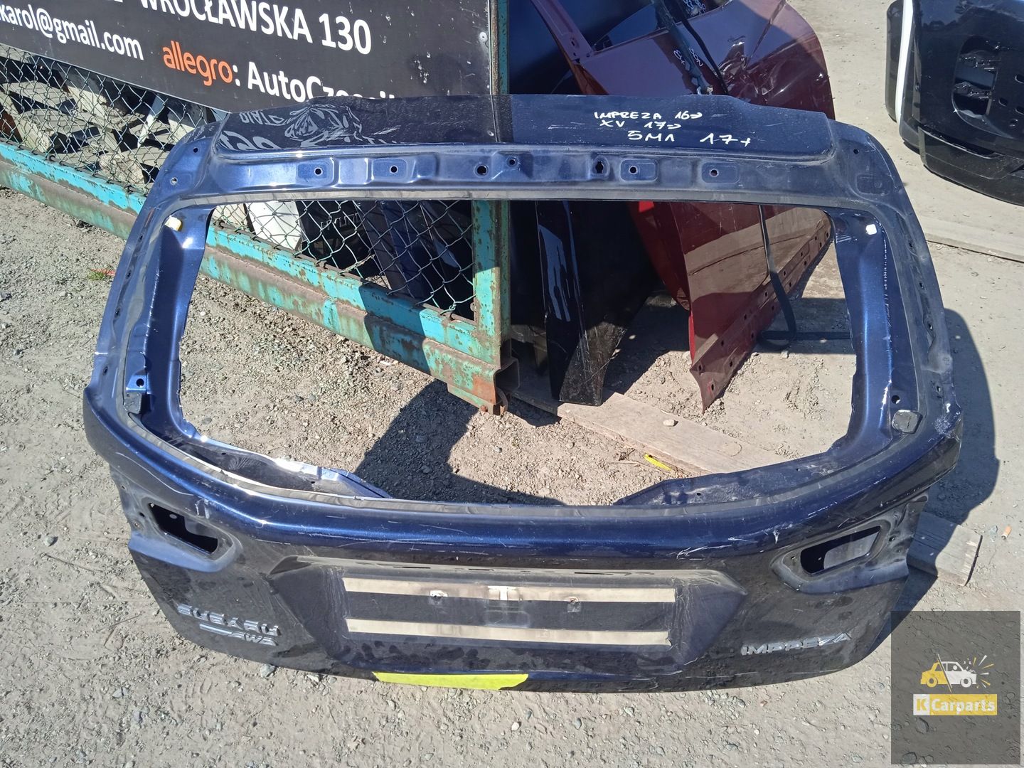 Subaru impreza V XV II achterklep