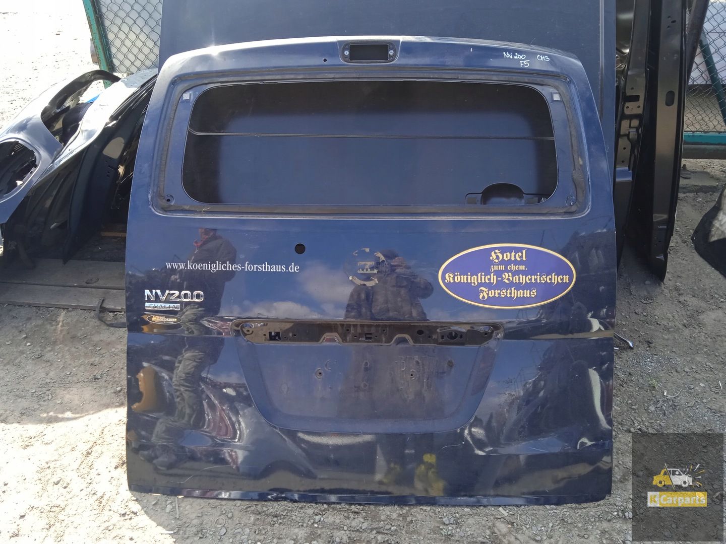 Nissan NV200 achterklep