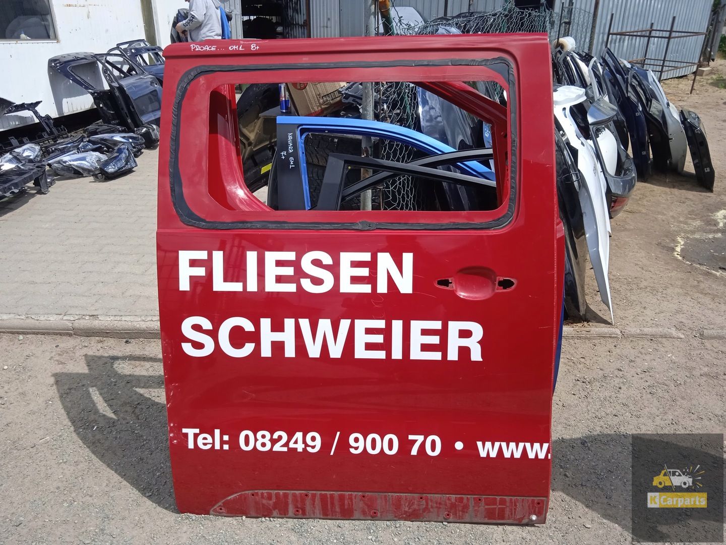 Expert springerige proace rechter zijdeur perfect