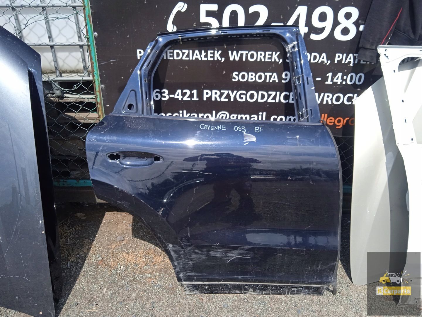 Porsche Cayenne 9Y rechter achterdeur