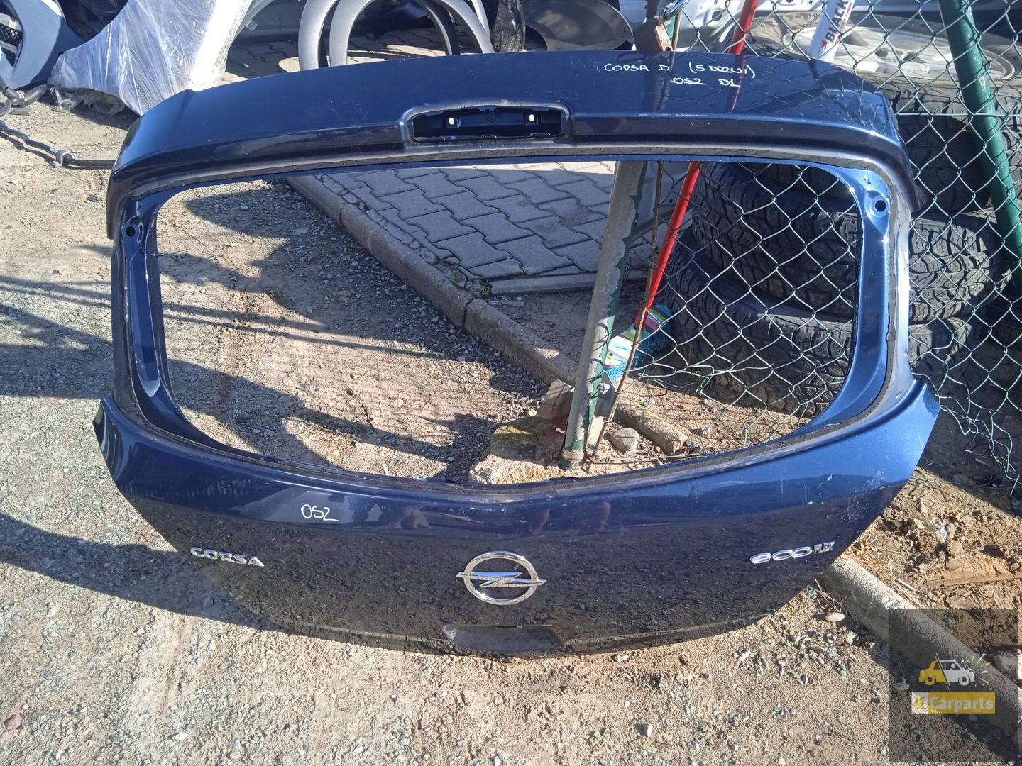 Opel Corsa D achterklep