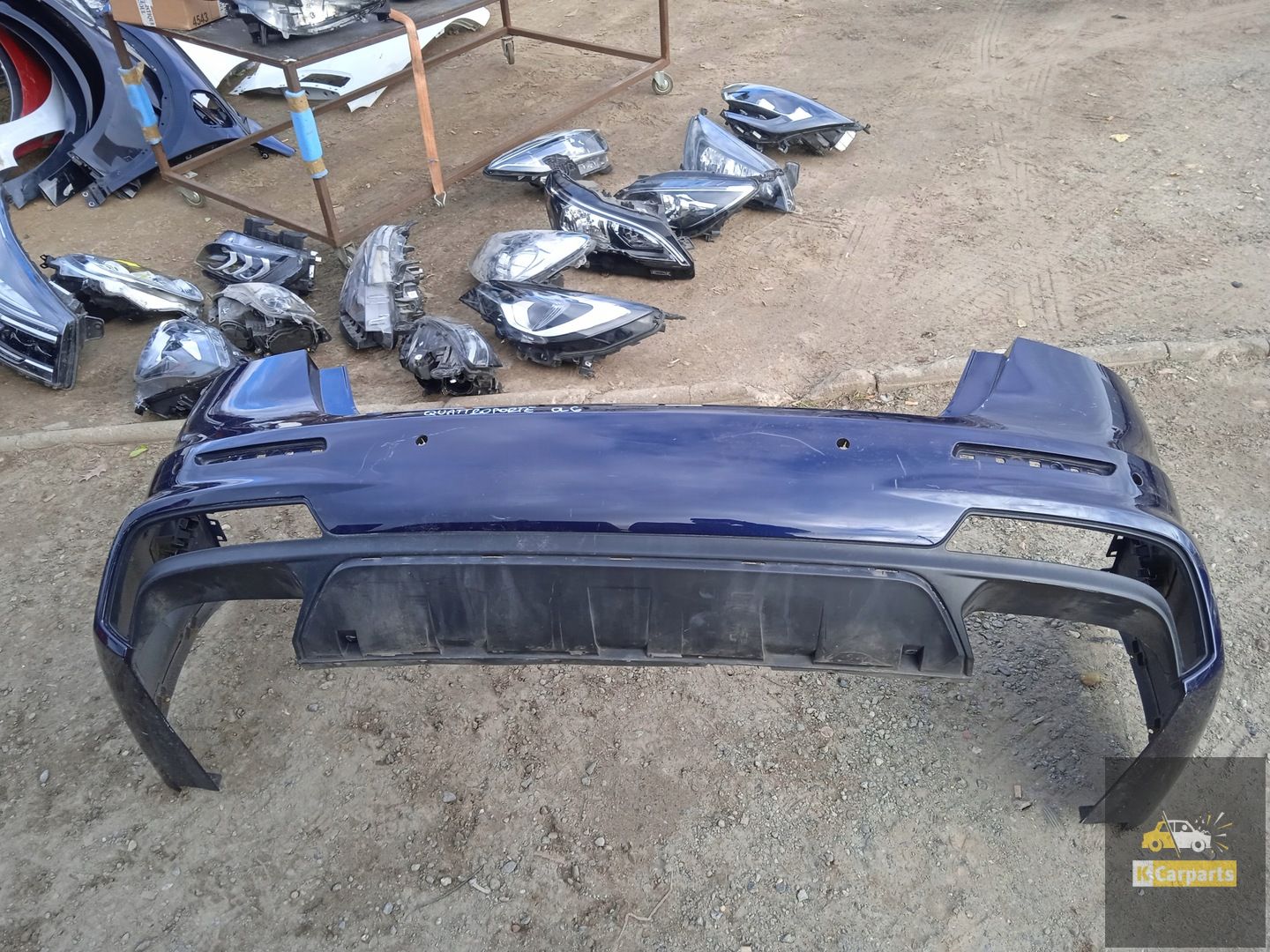 Maseratti quattroporte VI Achterbumper liften