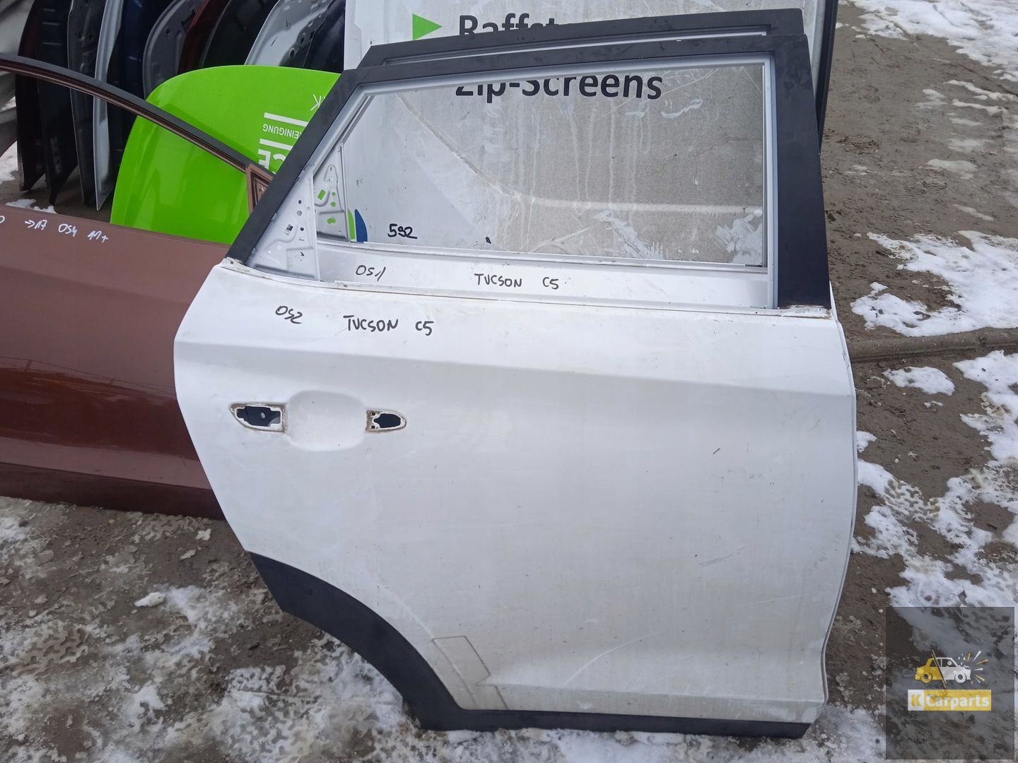 Hyundai Tucson III rechter achterdeur