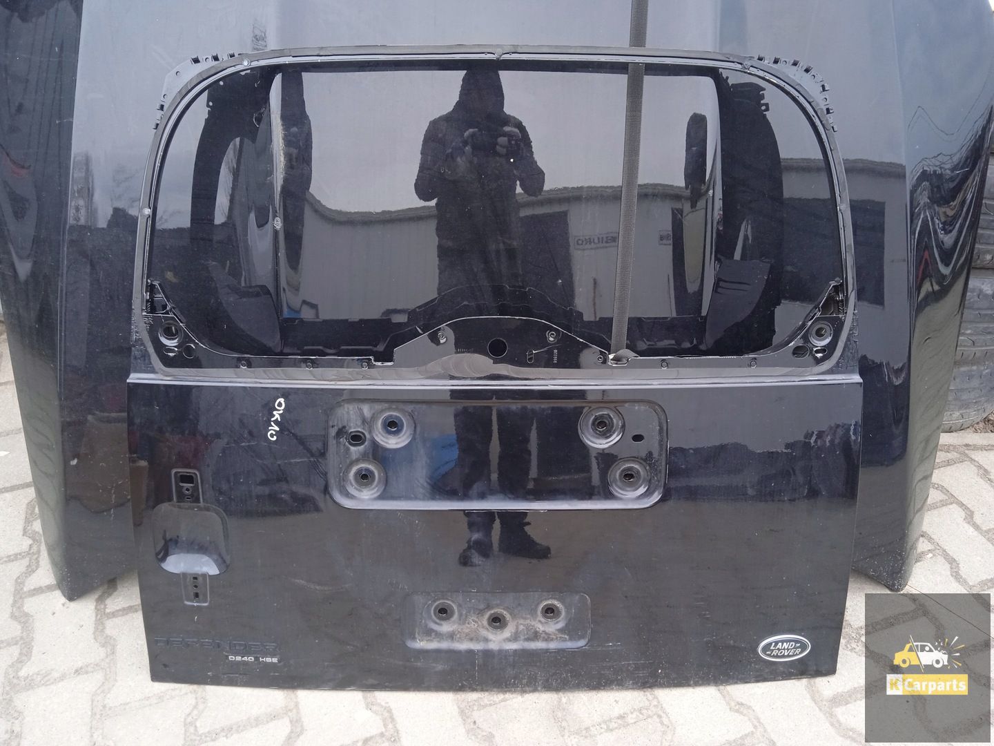 Land Rover Defender II achterklep