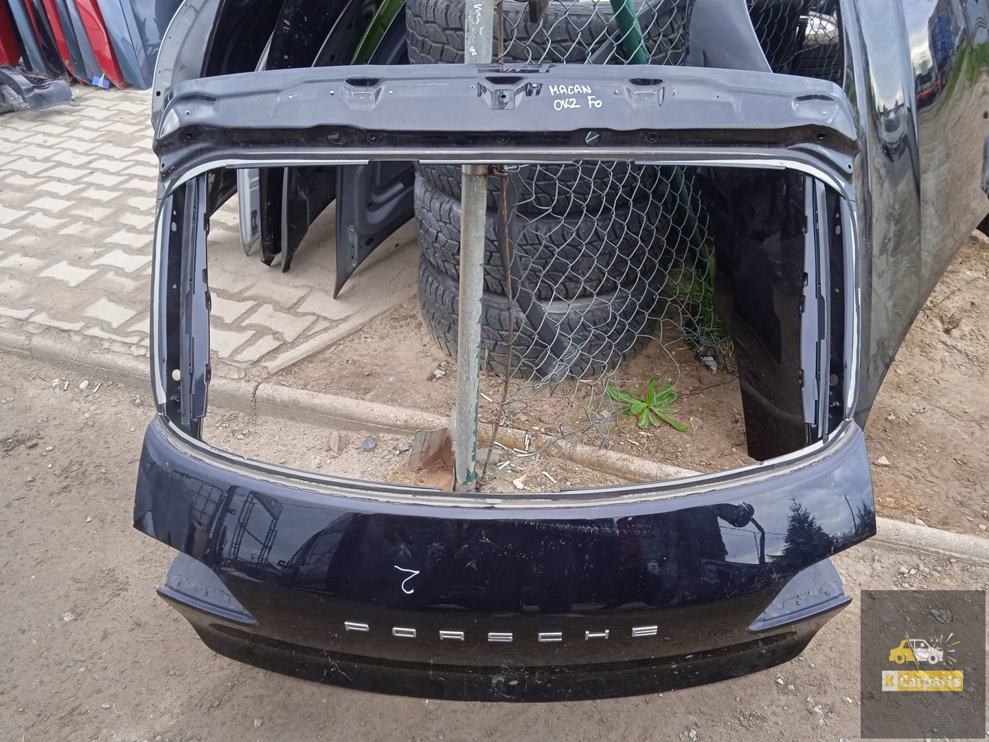 Achterklep Porsche Macan