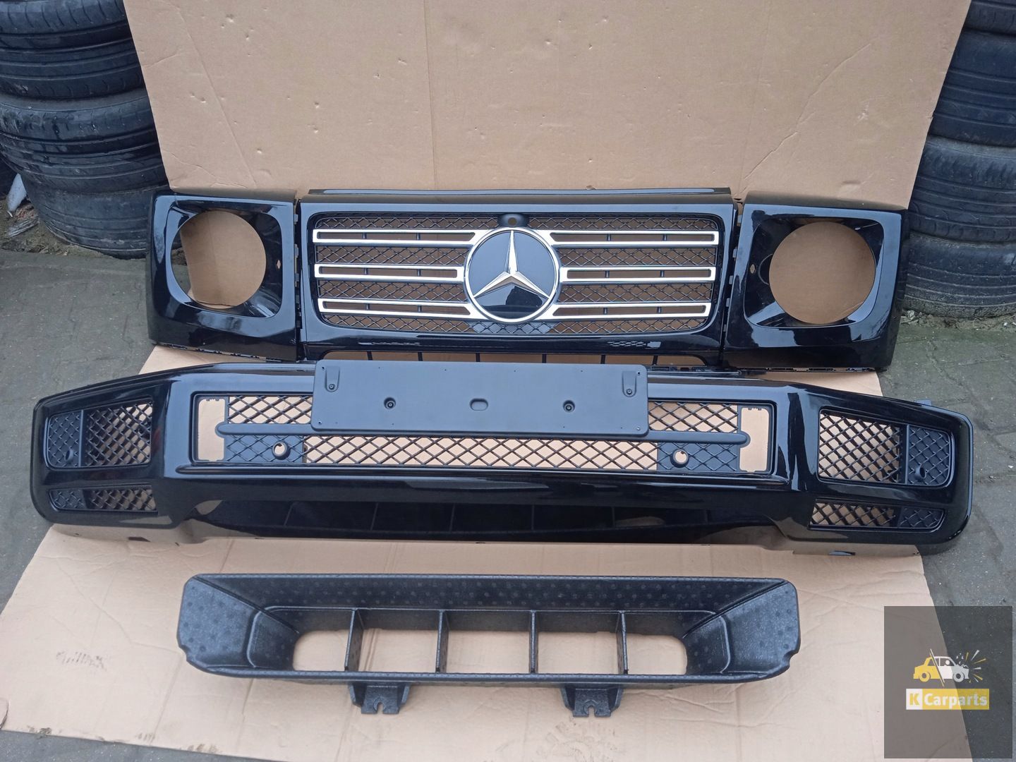 Mercedes G-Class W463 W464 18- front bumper