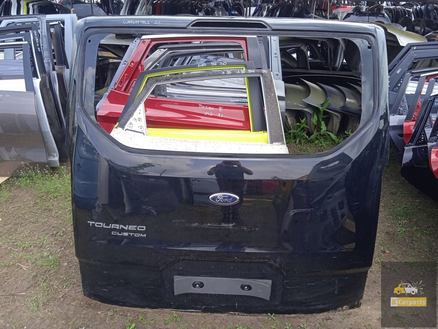 Ford Transit Aangepaste achterklep
