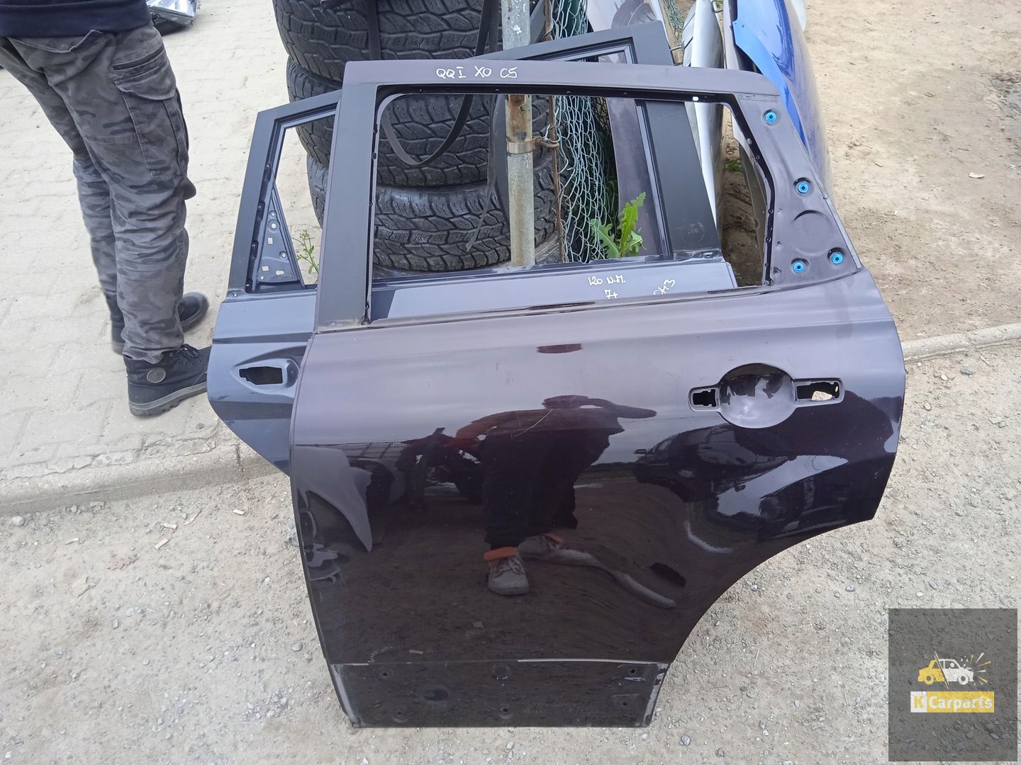 Nissan Qashqai I J10 linkerachterdeur