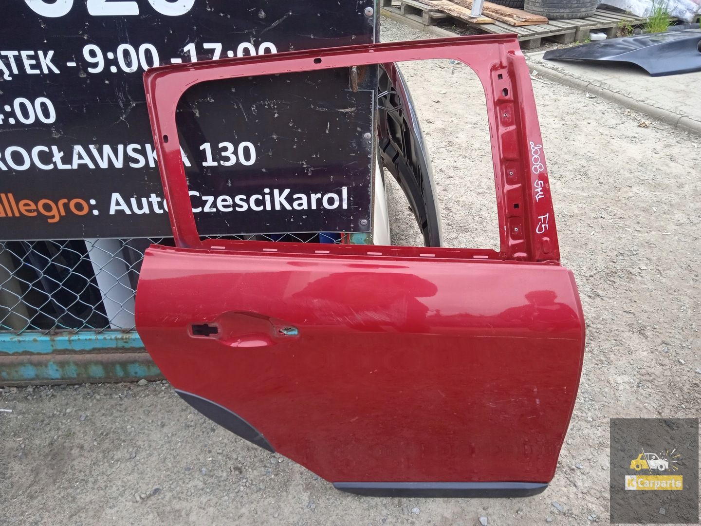 Peugeot 2008 achterdeur rechts