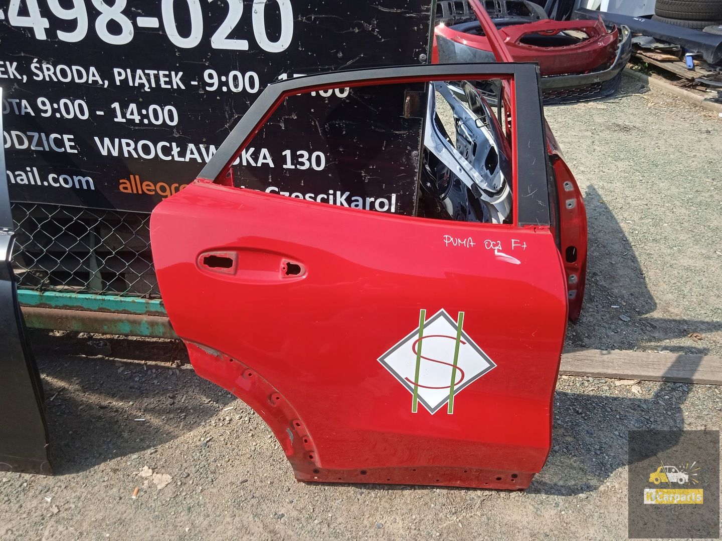 Ford Puma achterdeur rechts