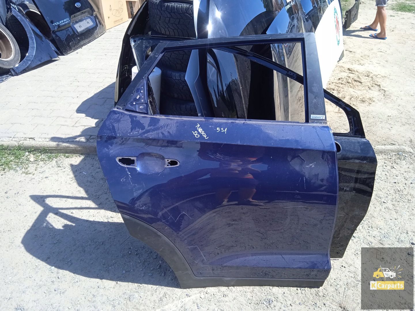 Hyundai Tucson III rechter achterdeur