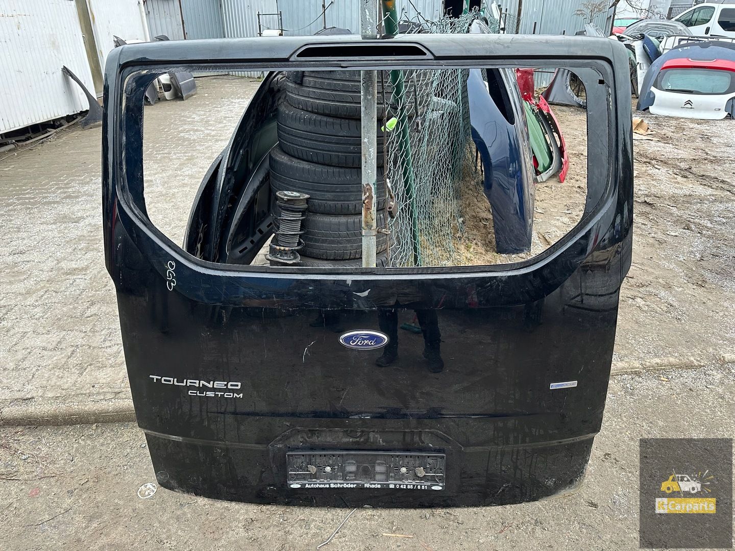 Ford Transit aangepaste achterklep