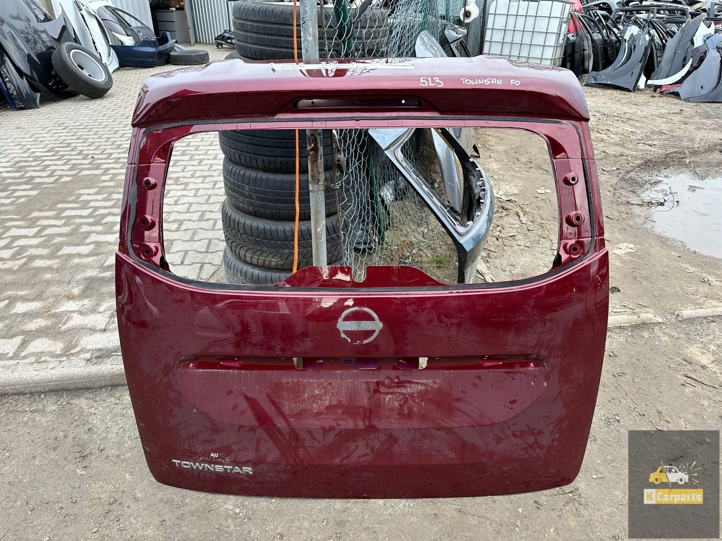Nissan Townstar achterklep