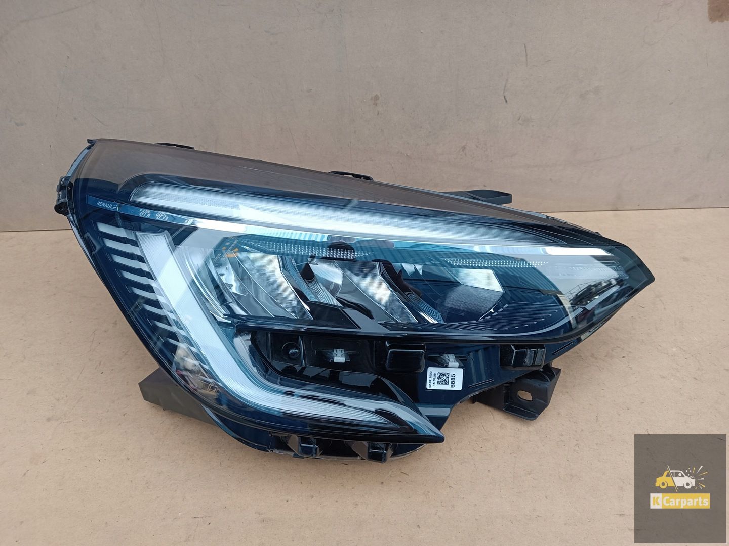 260104922R, Renault Clio V Full Led Zwart rechterlamp