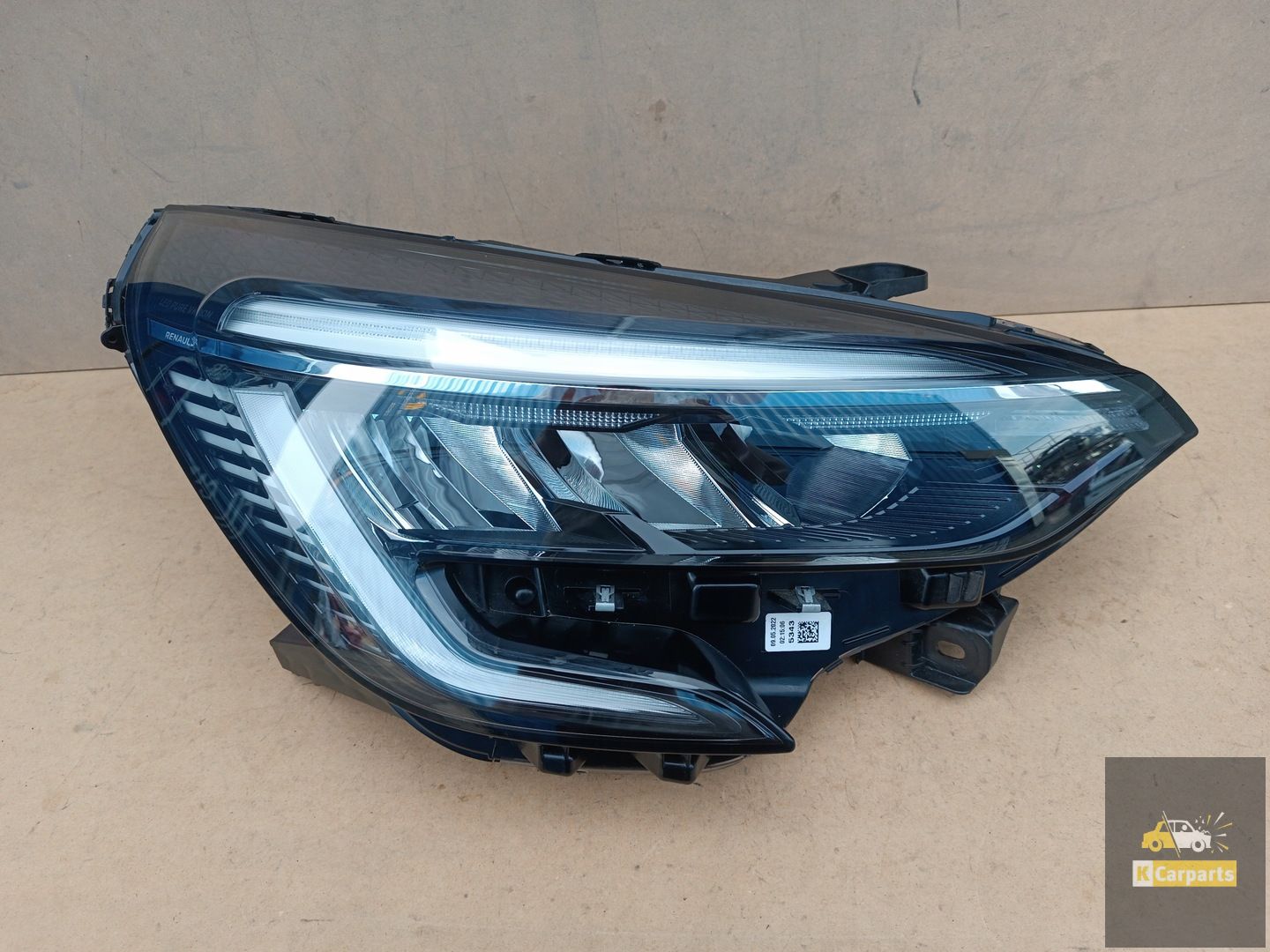 260104922R, Renault Clio V Full Led Zwart rechterlamp