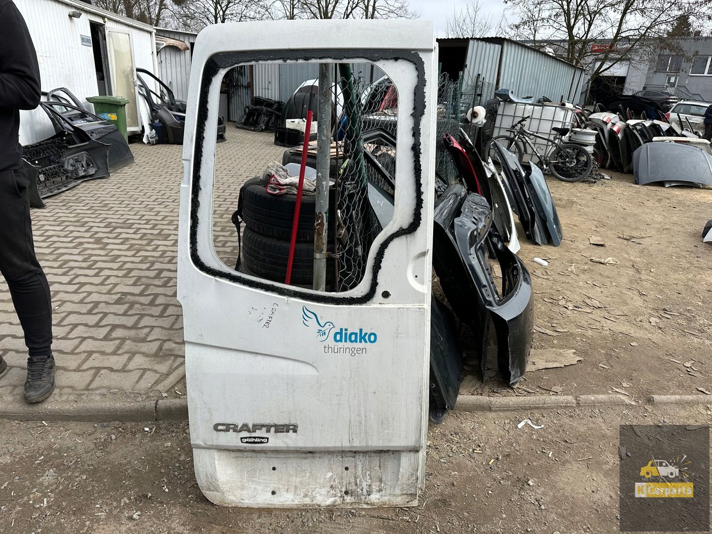 VW Crafter Mercedes Sprinter W906 linker achterdeur