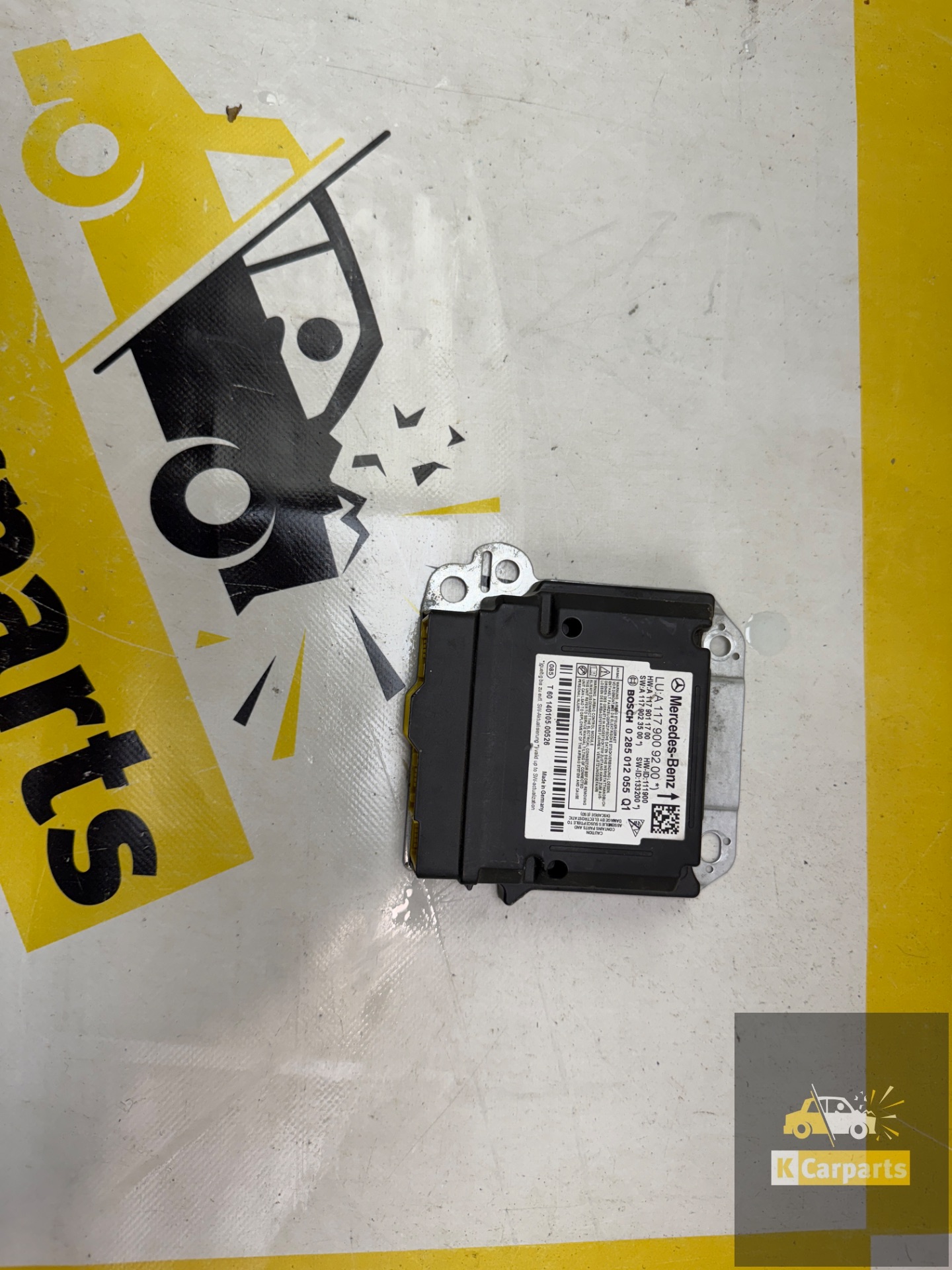 A1179009200 MERCEDES SRS AIRBAG MODULE W117 CLA W176 A W156 GLA