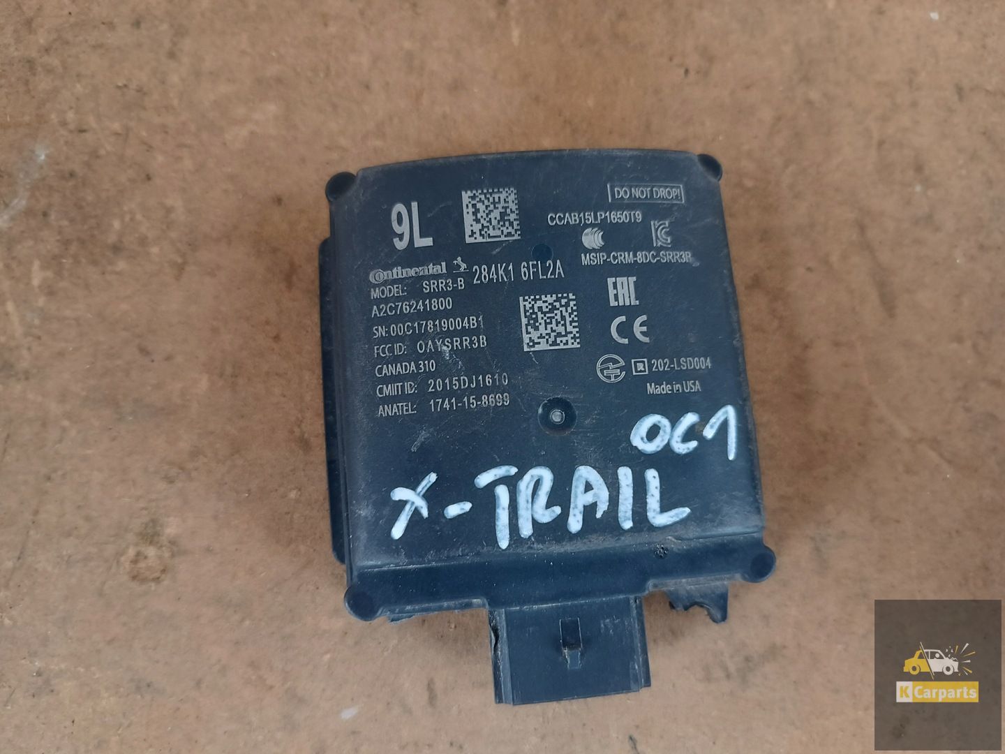 284K16FL2A, Nissan X-trail T32 Radarsensor