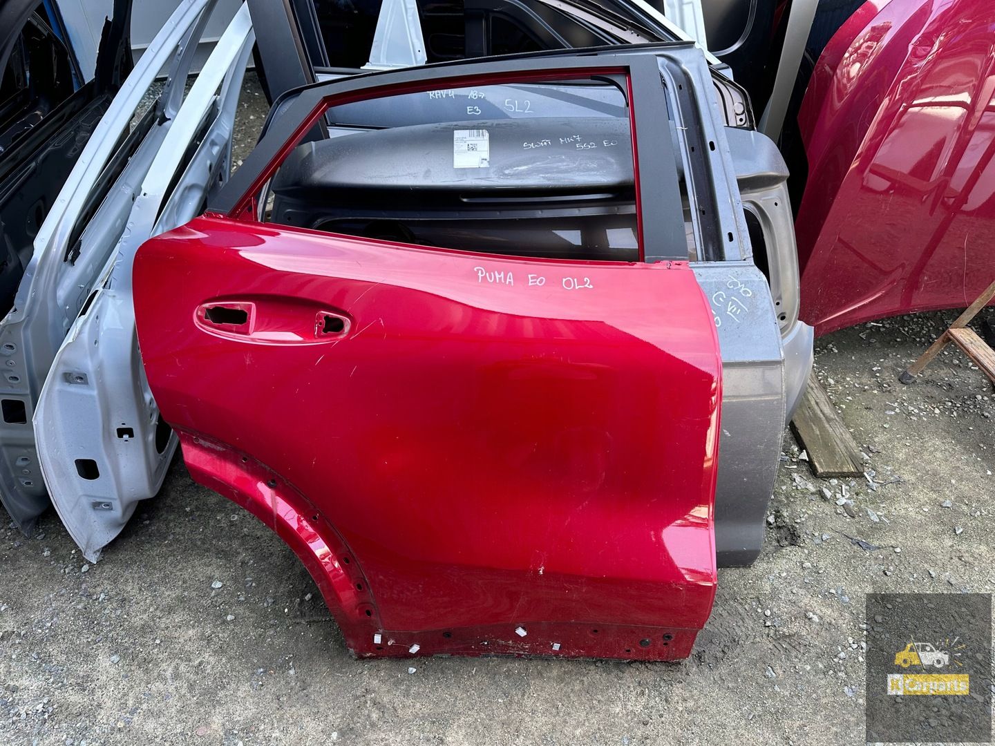 Ford Puma Mk2 achterdeur rechts