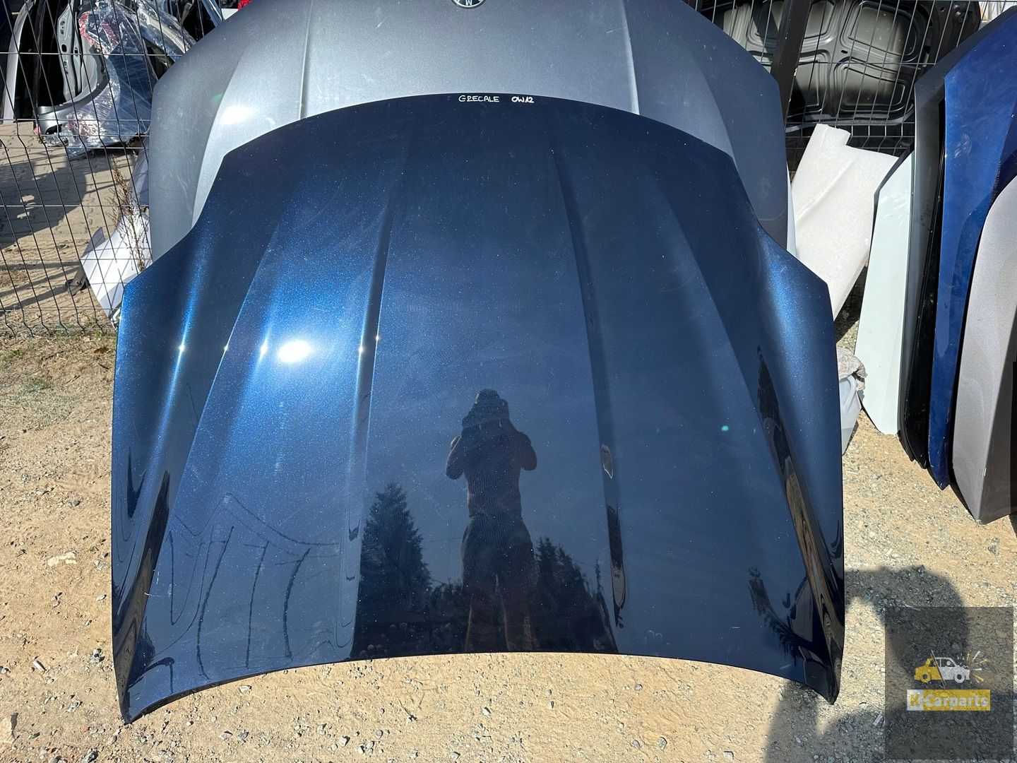Maserati grijs masker