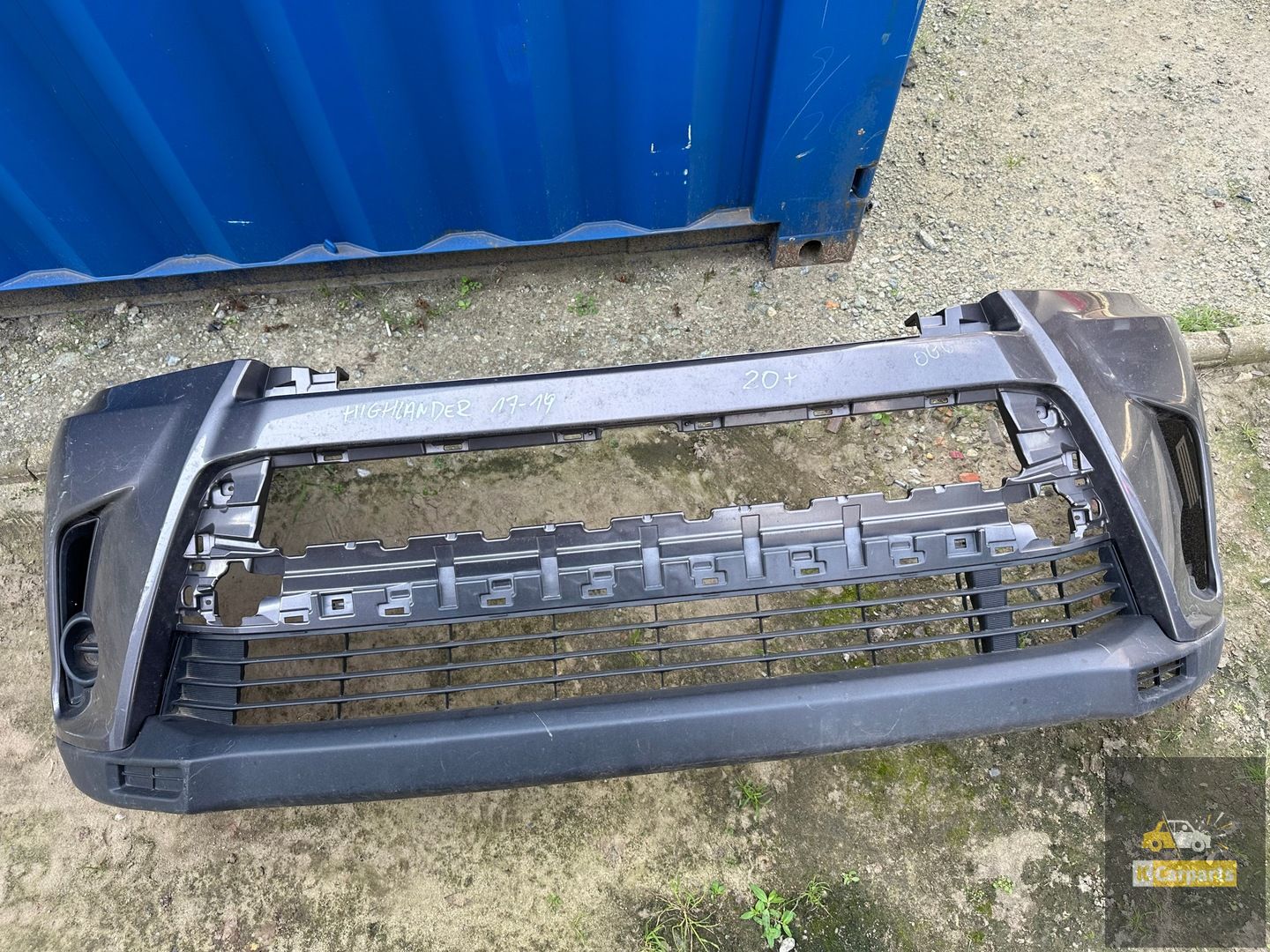 Toyota Highlander III Lift 17-19 front bumper