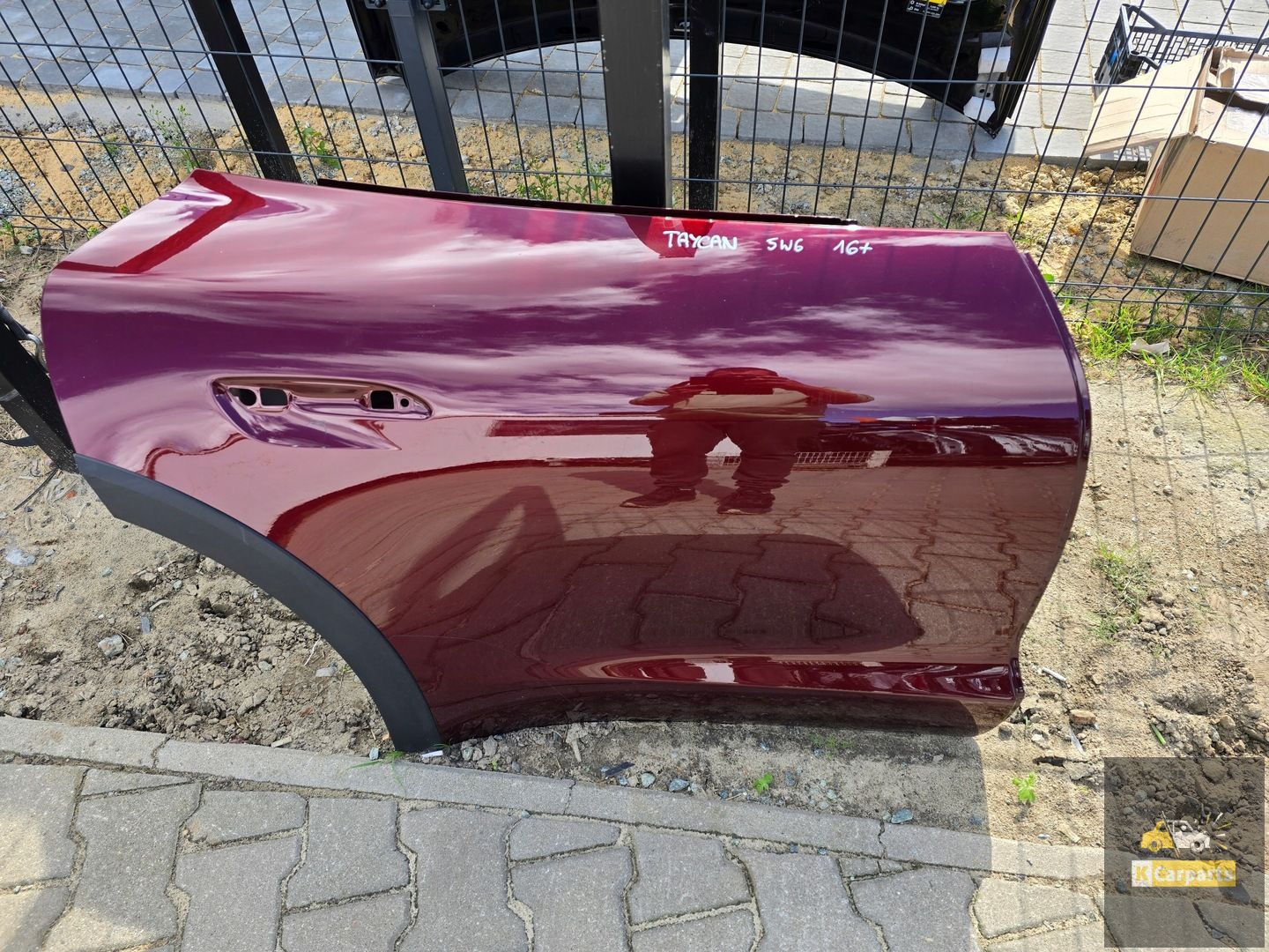 Porsche Taycan rechter achterdeur