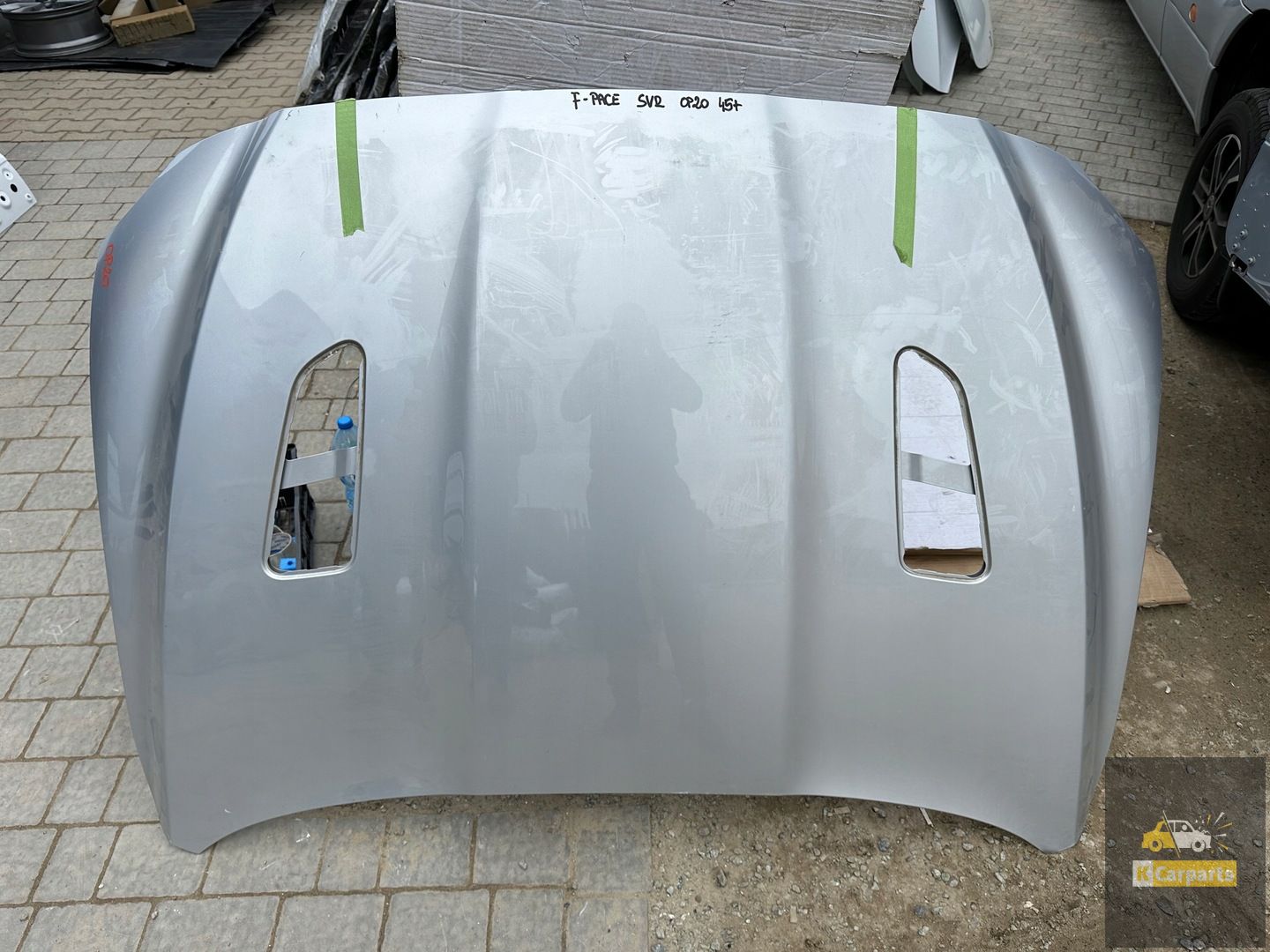 Jaguar F-Pace SVR engine cover