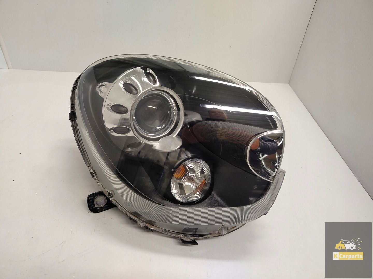 9808250, Mini Coutryman R60 Xenon Geen Torsie Zwart Donker Rechterlamp Ideaal