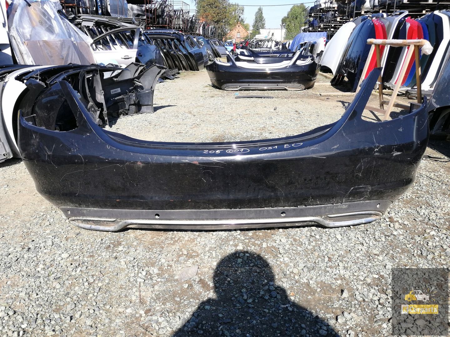 Mercedes W205 Achterbumper