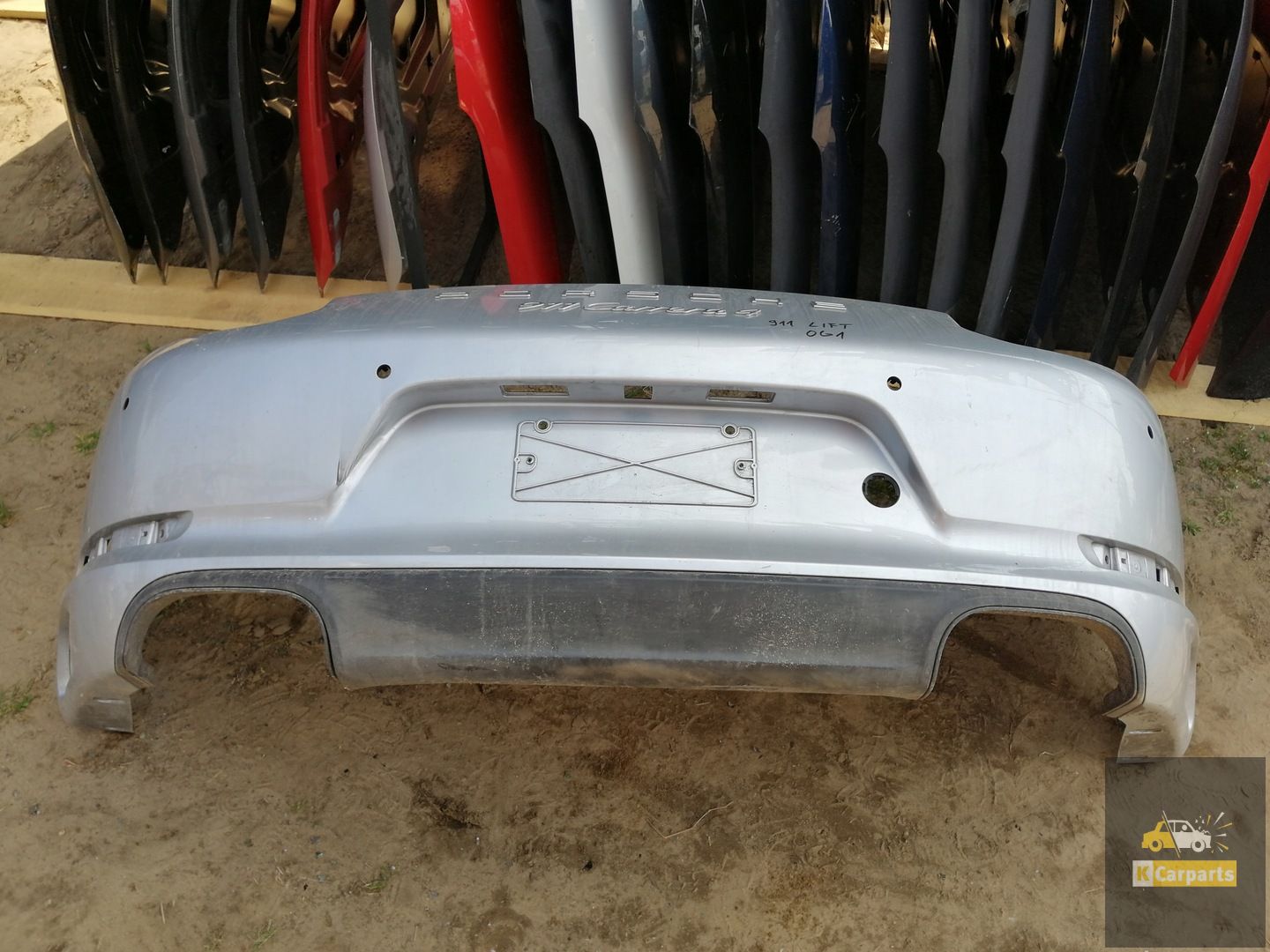 Porsche 911 lift Carrera 4 achterbumper