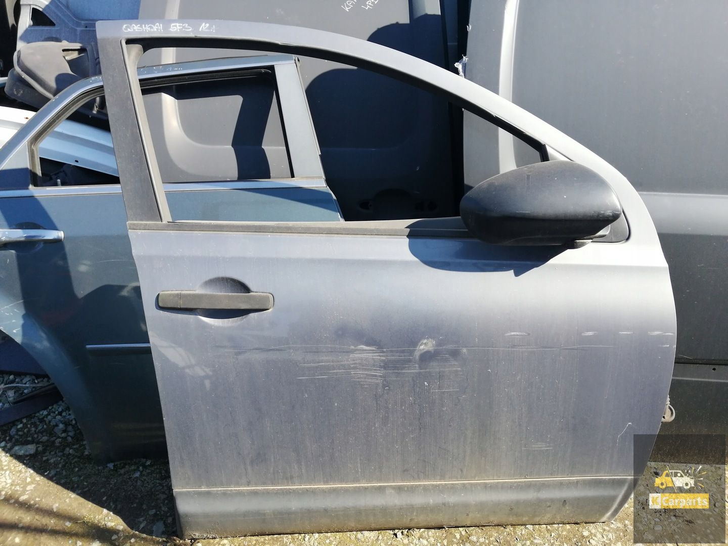Nissan Qashqai I rechter voordeur compleet