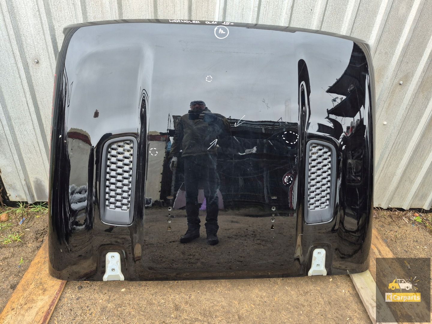 Jeep Wrangler JL 18- motorkap