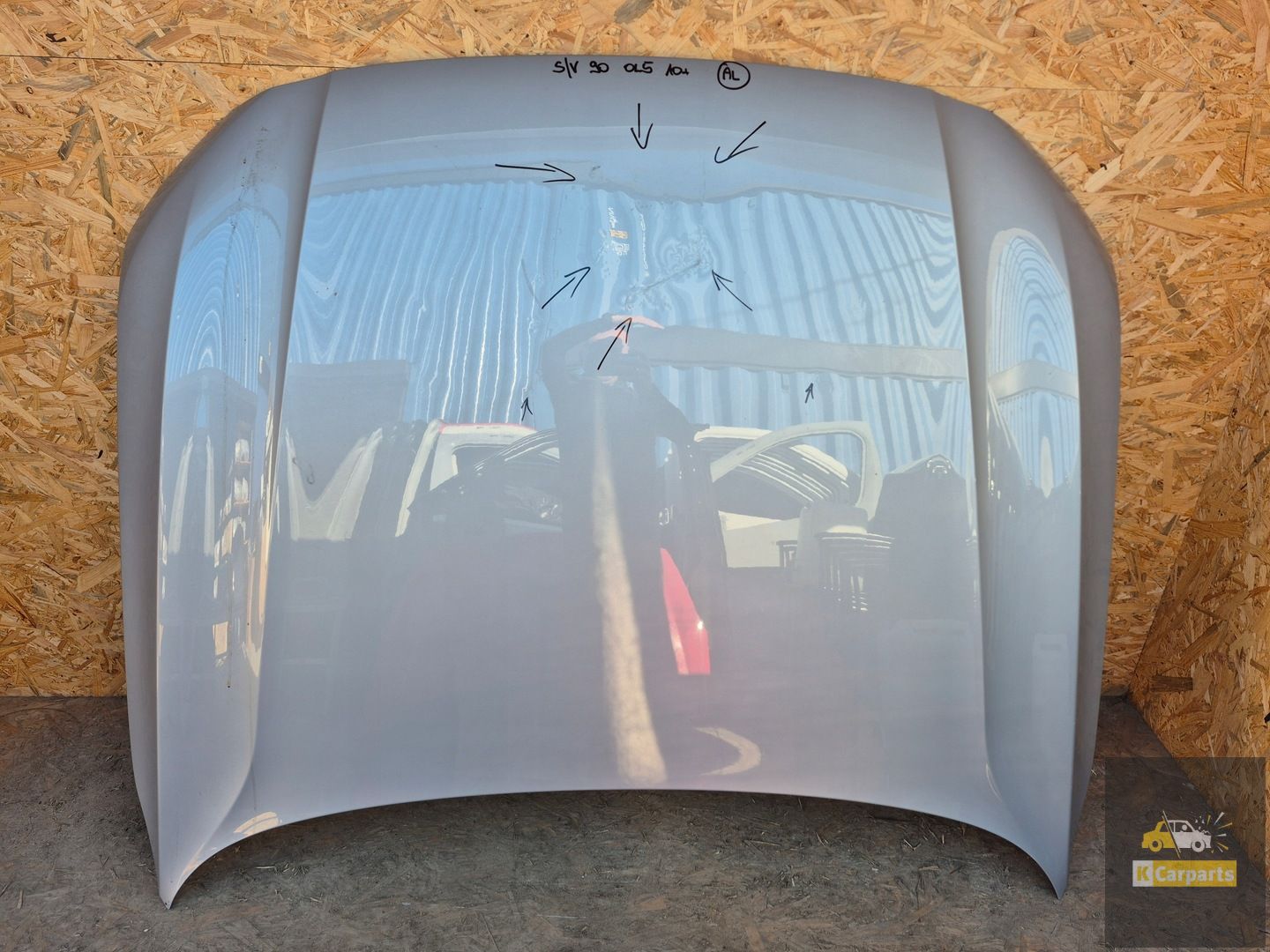 Volvo S90 V90 II 16- engine hood