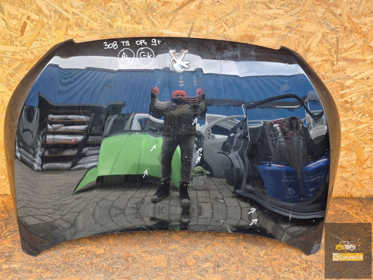 Peugeot 308 T9 13-17 motorkap